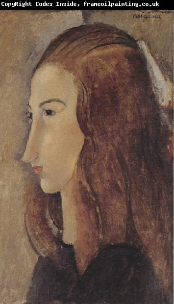 Amedeo Modigliani Portrait of Jeanne Hebuterne (mk39)